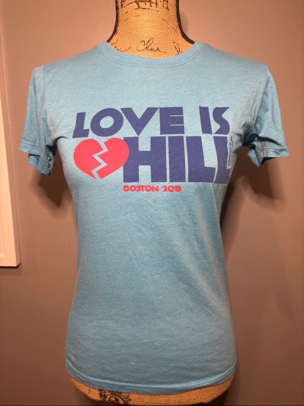 2018 Love Is Hill Graphic cotton short sleeve t-shirt